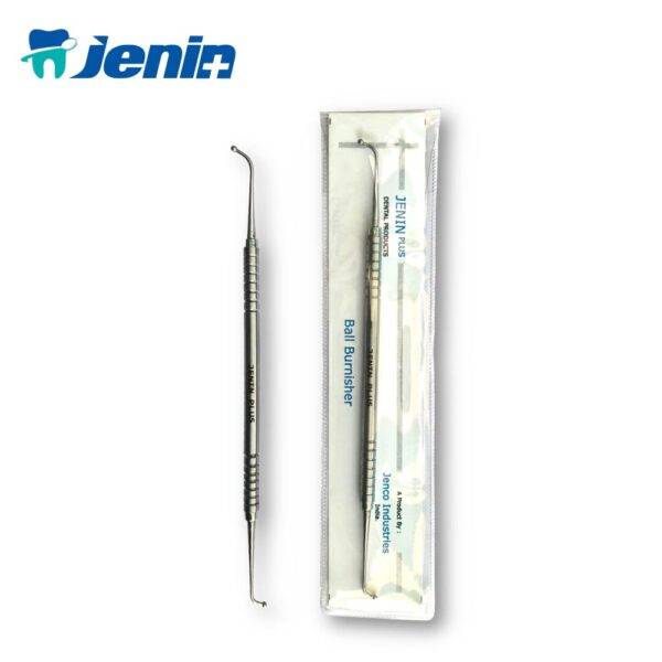 Jenin Plus Ball Burnisher - Round Tip Dental Instrument