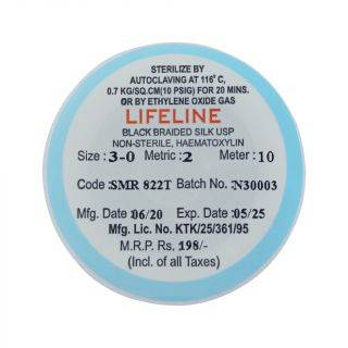 Lifeline Suture Thread 3-0