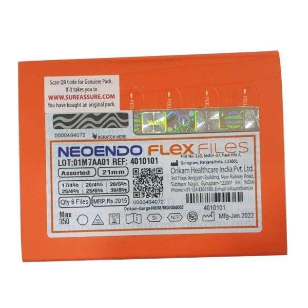 NEOENDO Flex Rotary Files 21mm