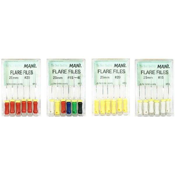 MANI Flare Files 25mm – 6 Files Pack