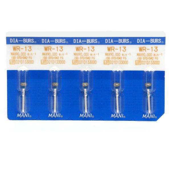 Mani Diamond Burs - Wheel Round Edge / WR Series