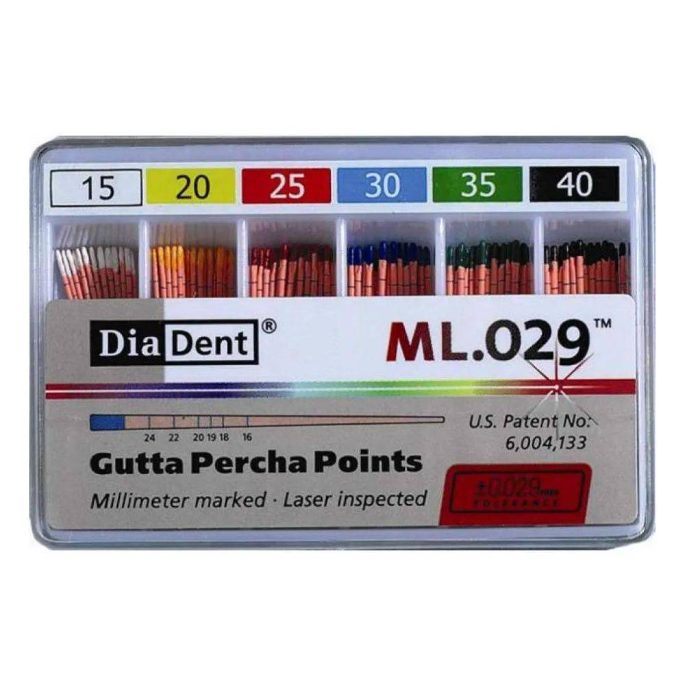 DiaDent Gutta Percha Points 2% – GP Points