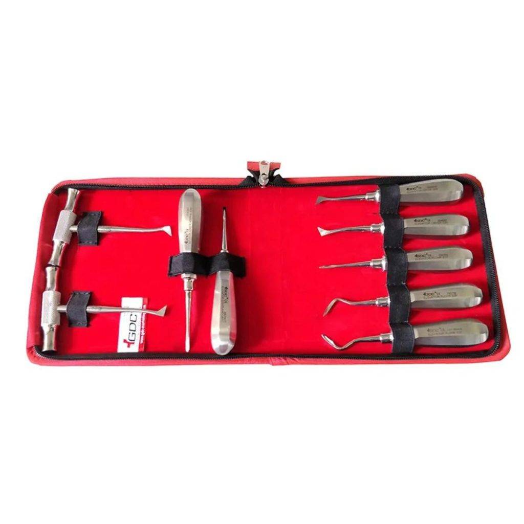 GDC Root Elevator Kit - Set of 9 Pcs