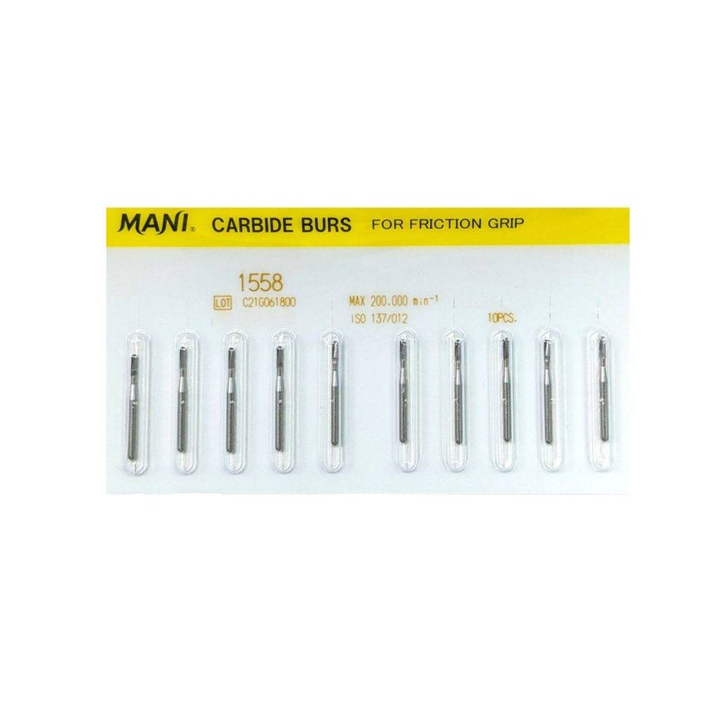 MANI Metal Cutting Burs – Carbide Burs
