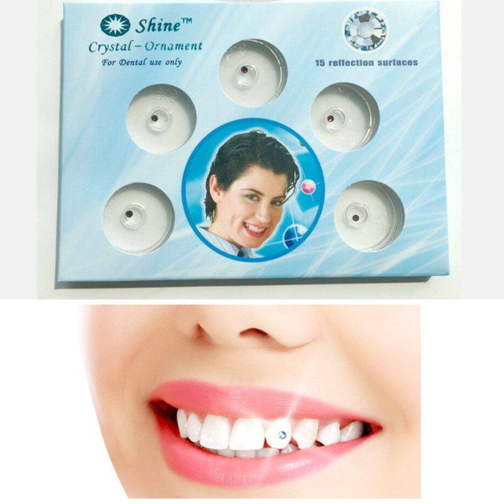 Dental Crystal Diamond/Teeth Decoration – 5 Pcs
