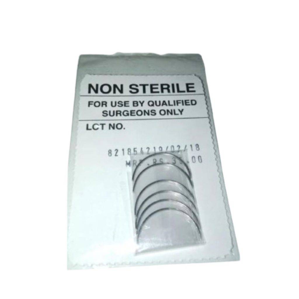 Sabre Suture Needles Half Circle 18No. 6 Pcs