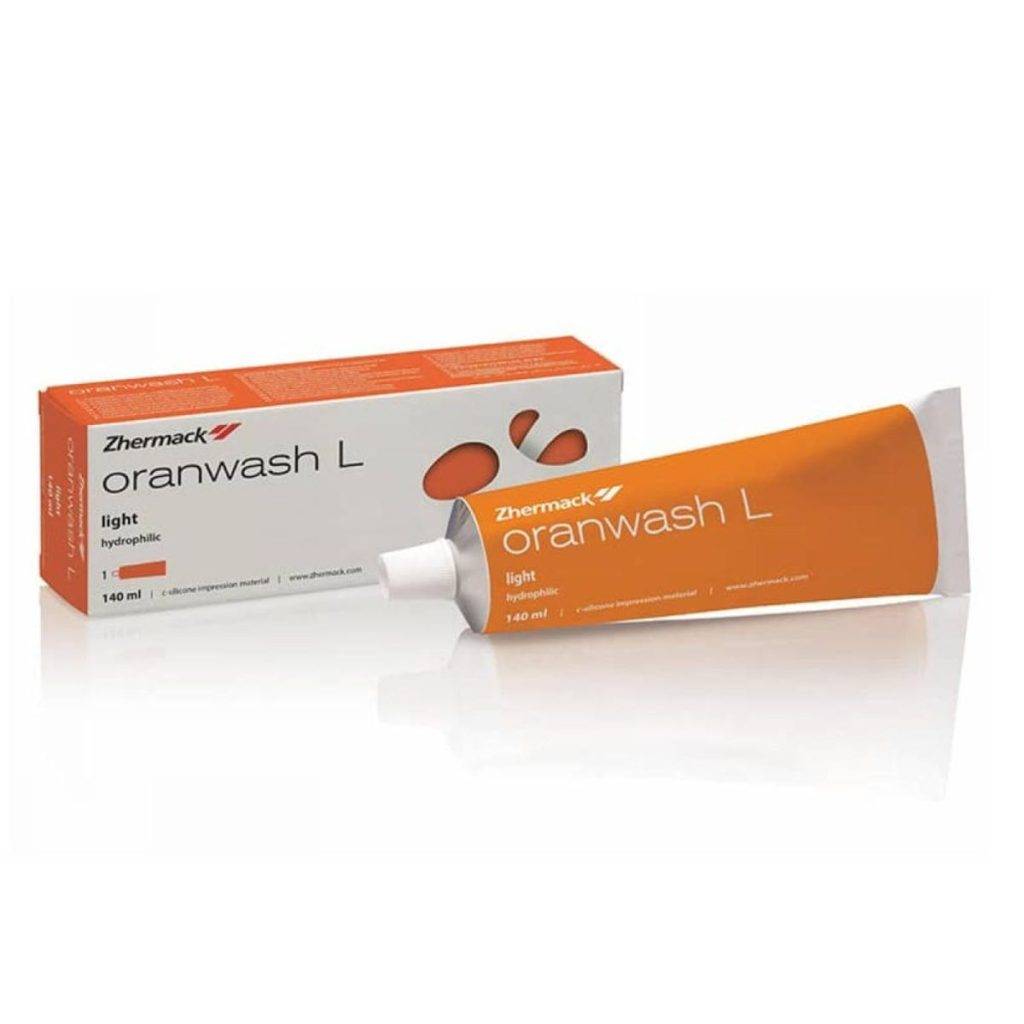 Zhermack Oranwash Light Body – 1 Tube 140ml