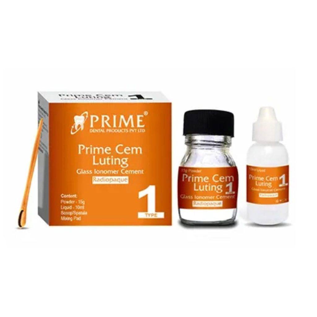 Prime Dental PrimeCem Luting 1 – Glass Ionomer Luting Cement
